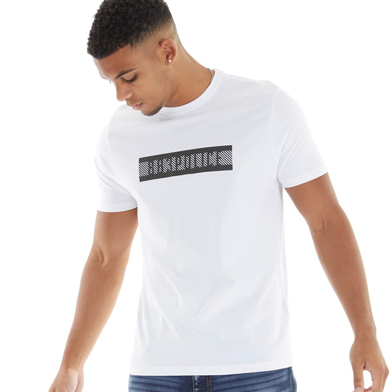 883 Police Mens Blaise T-Shirt White