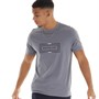 883 Police Mens Ives T-Shirt Circ Grey