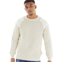 883 Police Mens Tawton Crew Neck Jumper Neutral