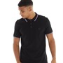 883 Police Mens Thornbury Polo Shirt Black