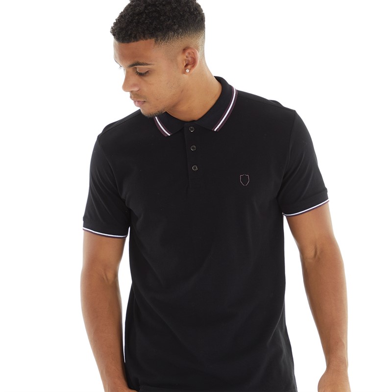 883 Police Mens Thornbury Polo Black