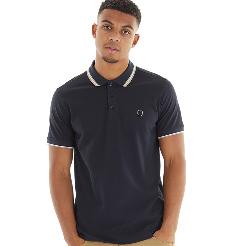 883 Police Mens Thornbury Polo Navy