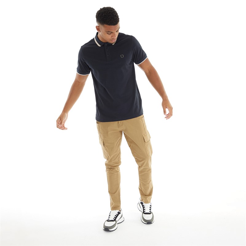 883 Police Mens Thornbury Polo Navy