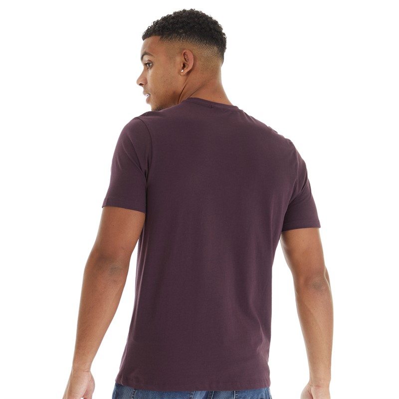 883 Police Mens Ulverston T-Shirt Crushed Berry