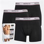 883 Police Mens Dolan Three Pack Boxers All Black