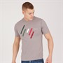 883 Police Mens Udimore T-Shirt Stone Grey