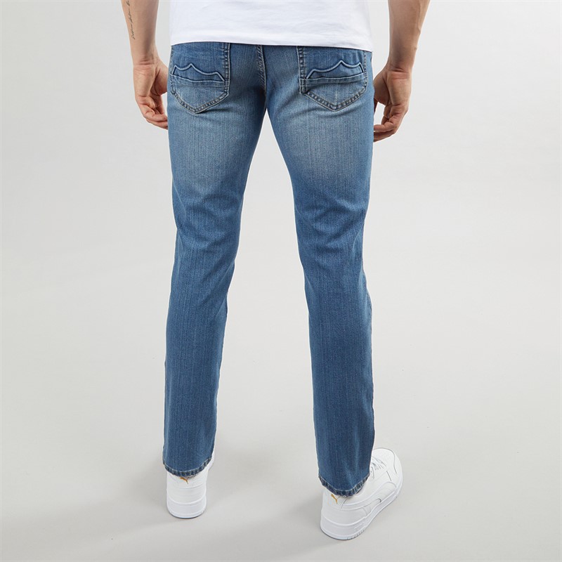 883 Police Mens Marco Slim Fit Jeans 1030 Blue