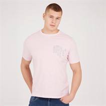 883 Police Mens Vigo T-Shirt Pink