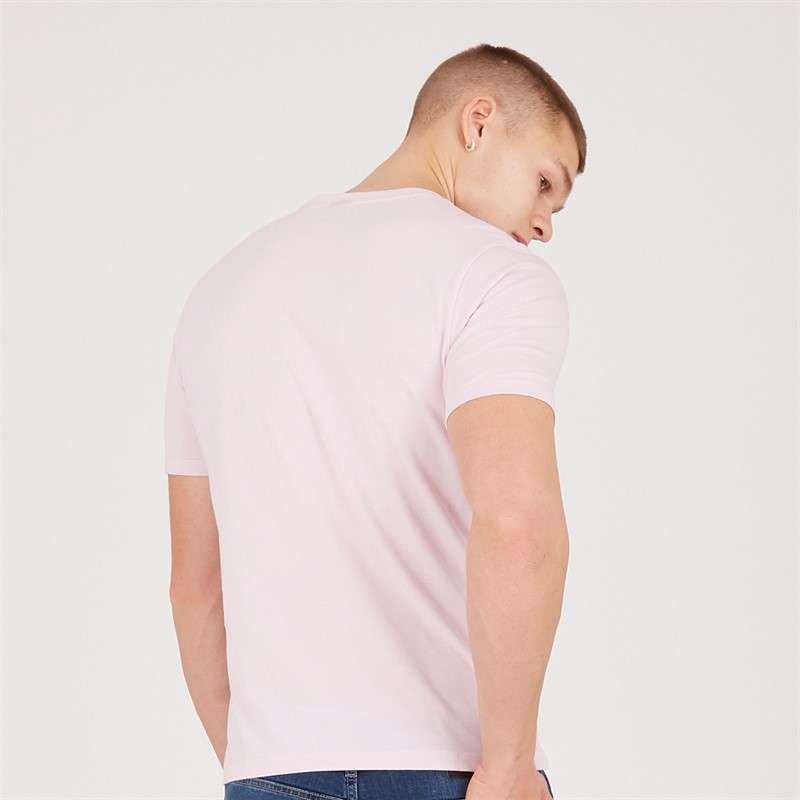 883 Police Mens Vigo T-Shirt Pink