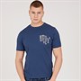 883 Police Mens Vigo T-Shirt Steel Blue