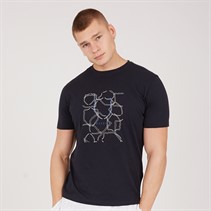 883 Police Mens Vatern T-Shirt Navy