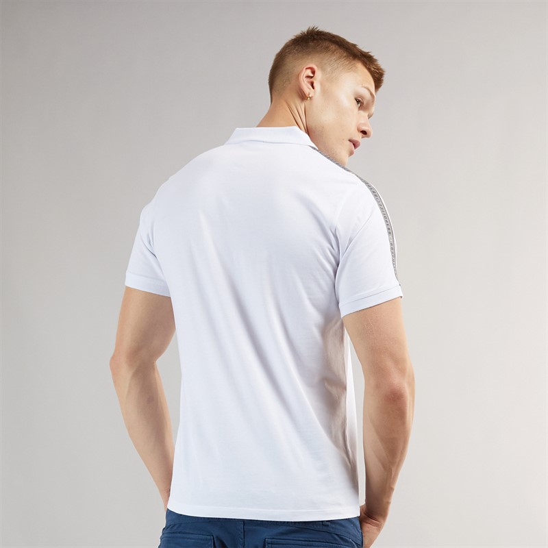 883 Police Mens Nyetimber Polo Shirt White