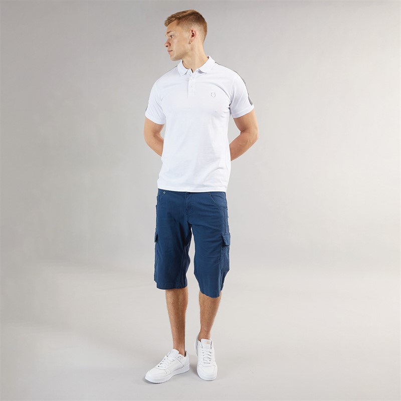 883 Police Mens Nyetimber Polo Shirt White