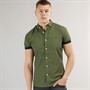 883 Police Mens Machar Short Sleeve Shirt Khaki