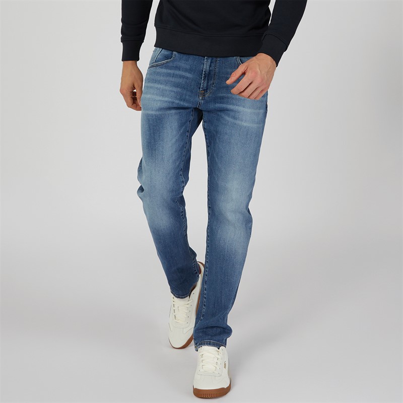 883 Police Mens Tyl 1030 Regular Fit Jeans 1030 Blue