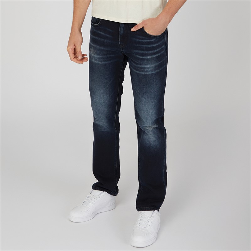 883 Police Mens Tyl 1027 Regular Fit Jeans 1027 Blue