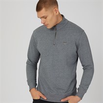 883 Police Mens Relmer Sweatshirt Dark Marl Grey