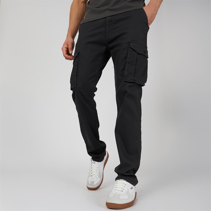 883 Police Mens Action Cargo Pants Charcoal