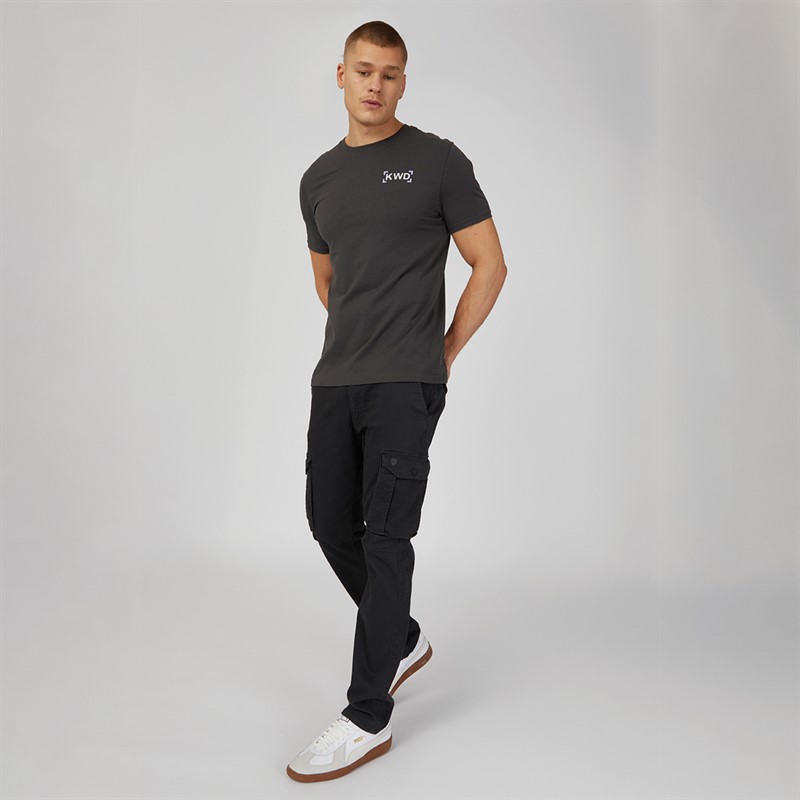 883 Police Mens Action Cargo Pants Charcoal