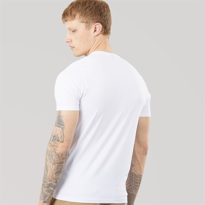 883 Police Mens Dareton T-Shirt White