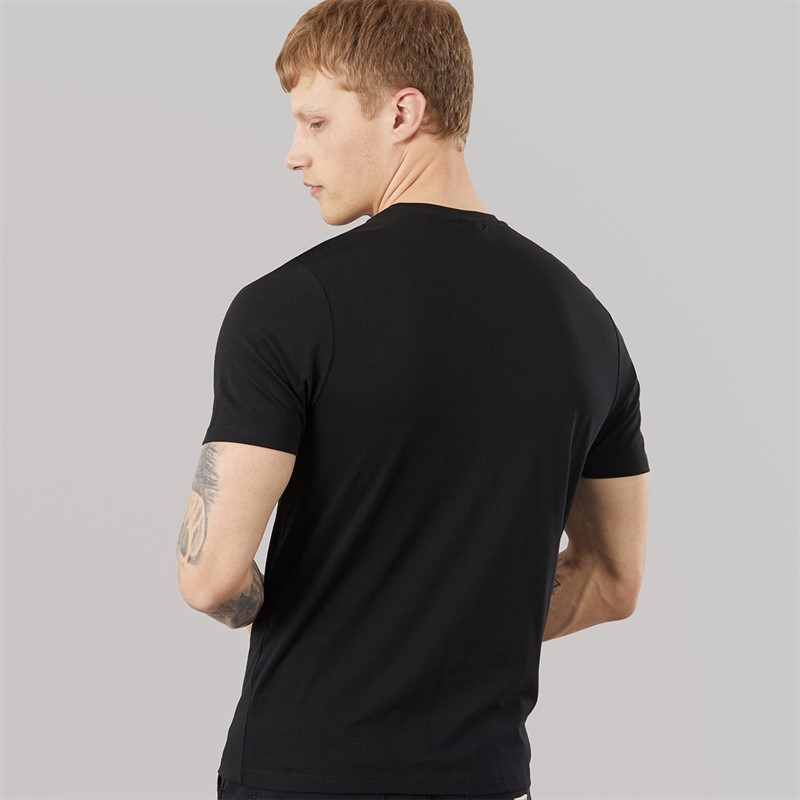 883 Police Mens Dareton T-Shirt Black
