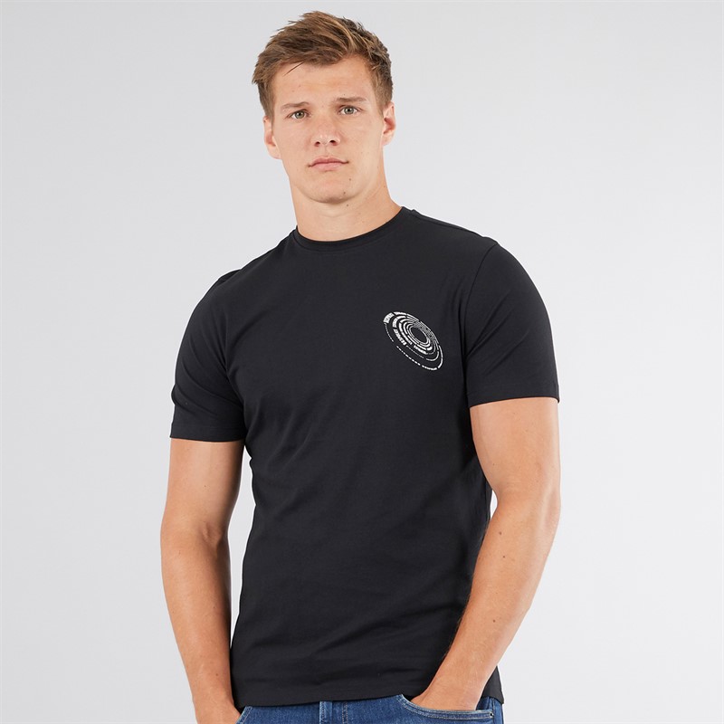 883 Police Mens Hivanhoe T-Shirt Black