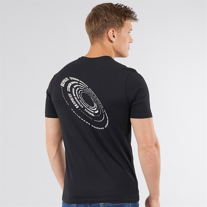 883 Police Mens Hivanhoe T-Shirt Black