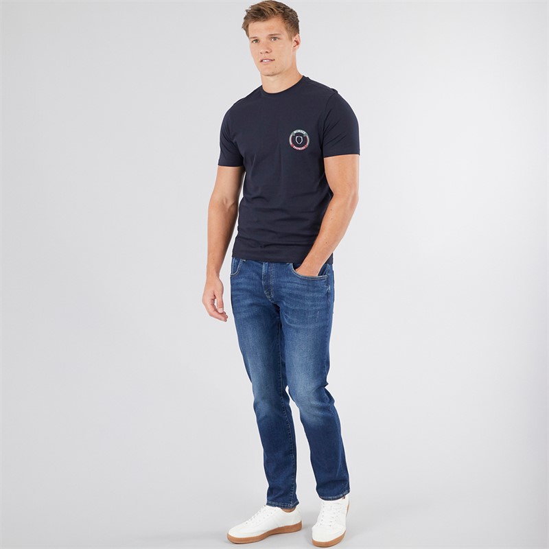 883 Police Mens Pottin Regular Fit Jeans 1089 Wash