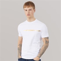 883 Police Mens Cobar T-Shirt White