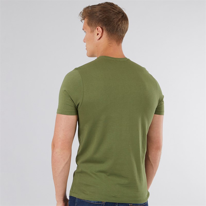 883 Police Mens Barham T-Shirt Khaki