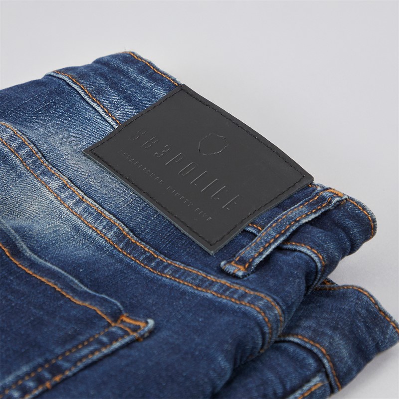 883 Police Mens Supersonic Regular Fit Jeans 1088 Wash