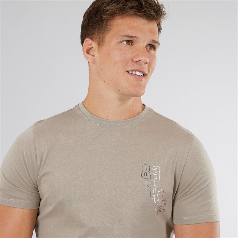 883 Police Mens Coledale T-Shirt Desert