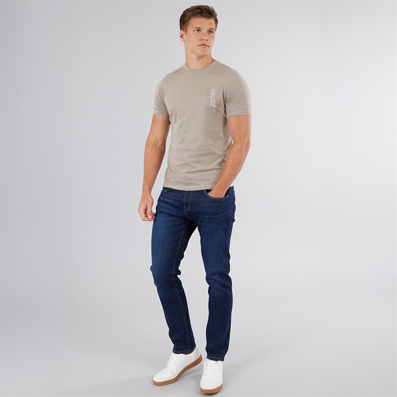 883 Police Mens Coledale T-Shirt Desert