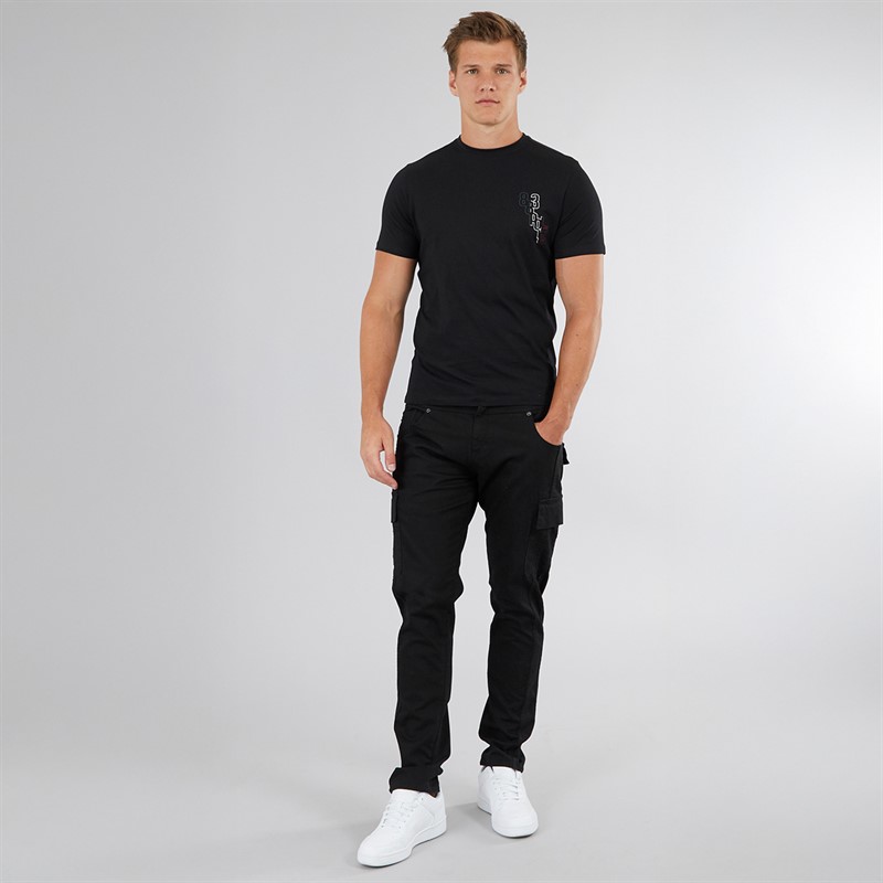 883 Police Mens Coledale T-Shirt Black