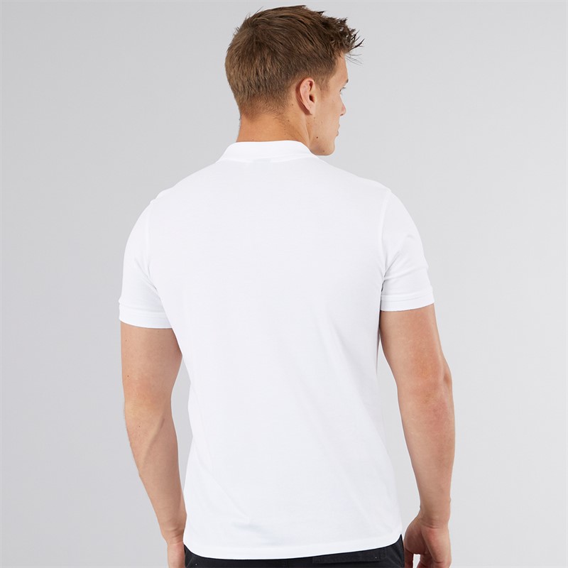 883 Police Mens Tumut Polo Shirt White