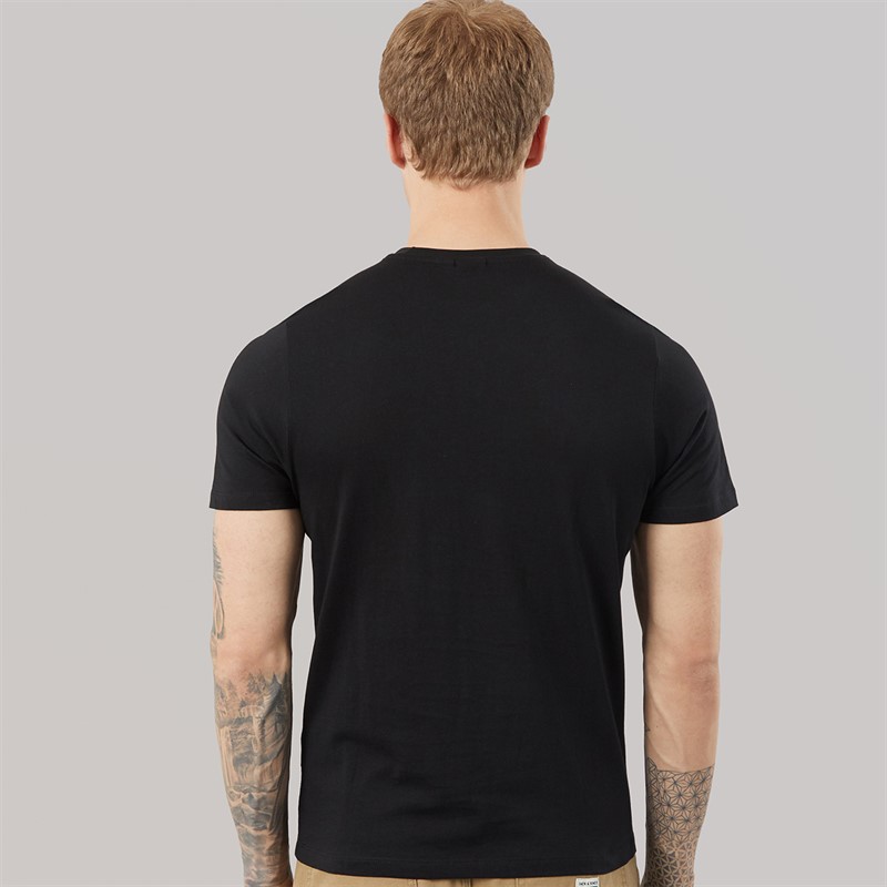 883 Police Mens Cobar T-Shirt Black