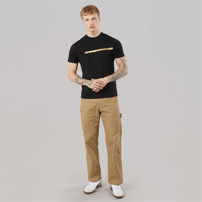 883 Police Mens Cobar T-Shirt Black