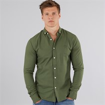 883 Police Mens Jaros Long Sleeve Shirt Khaki