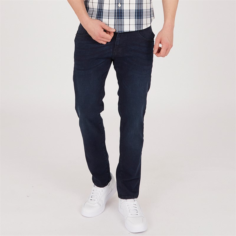 883 Police Mens Orta Regular Fit Jeans Blue