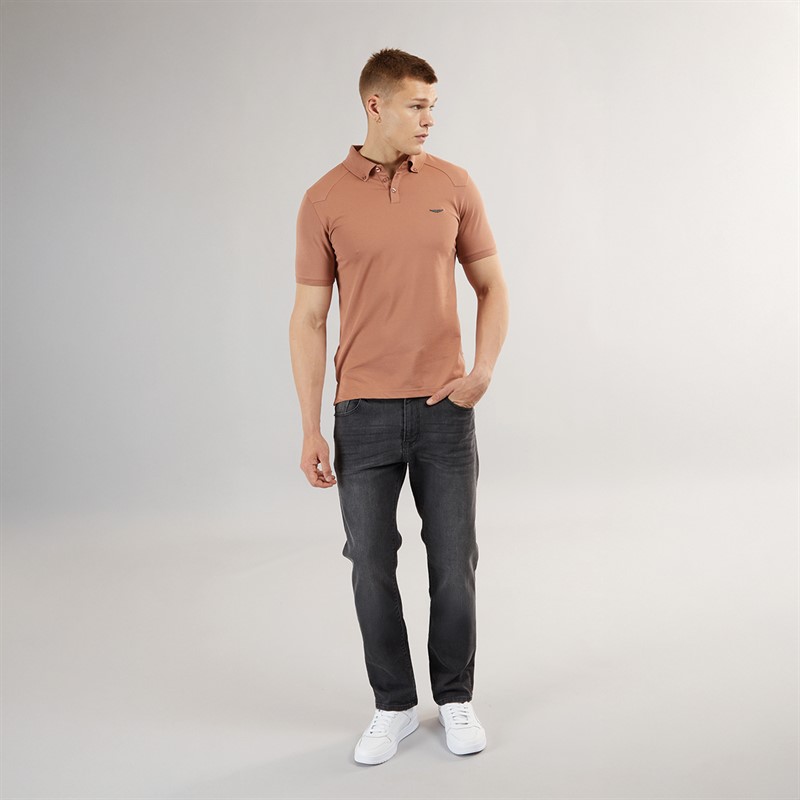 883 Police Mens Orta Regular Fit Jeans Grey