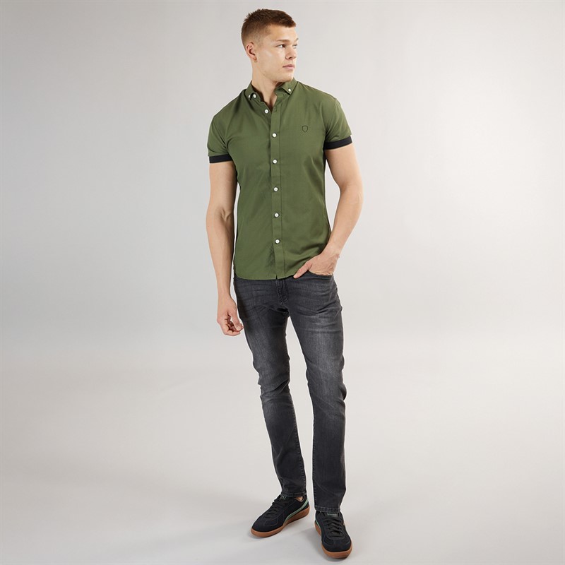 883 Police Mens Corvo Slim Fit Jeans Grey