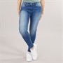 883 Police Womens Amelia Bottom Lift Jeans Blue