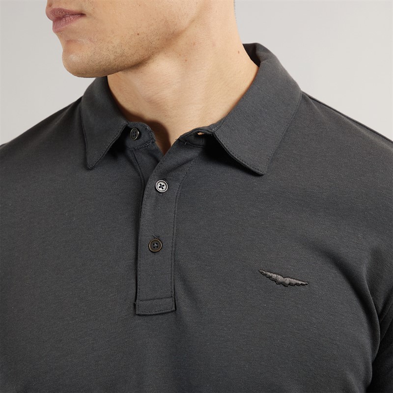 883 Police Mens Leyton Polo Dusty Grey