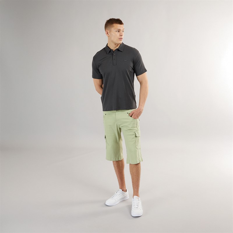 883 Police Mens Leyton Polo Dusty Grey