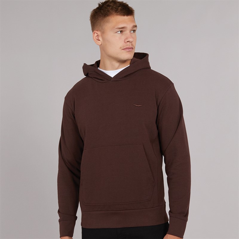 883 Police Mens Mamble Hoodie Claret - Size M