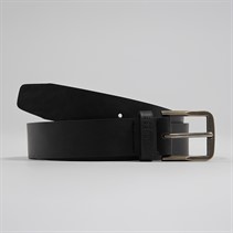 883 Police Mens Ainsdale Smart Leather Belt Black