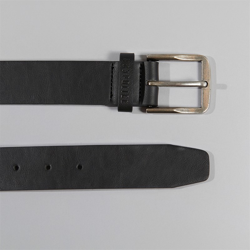 883 Police Mens Ainsdale Smart Leather Belt Black