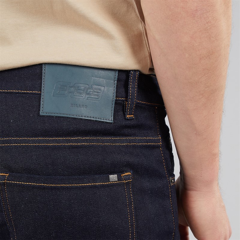 883 Police Mens Todd 992 Relaxed Regular Fit Jeans 992 Blue