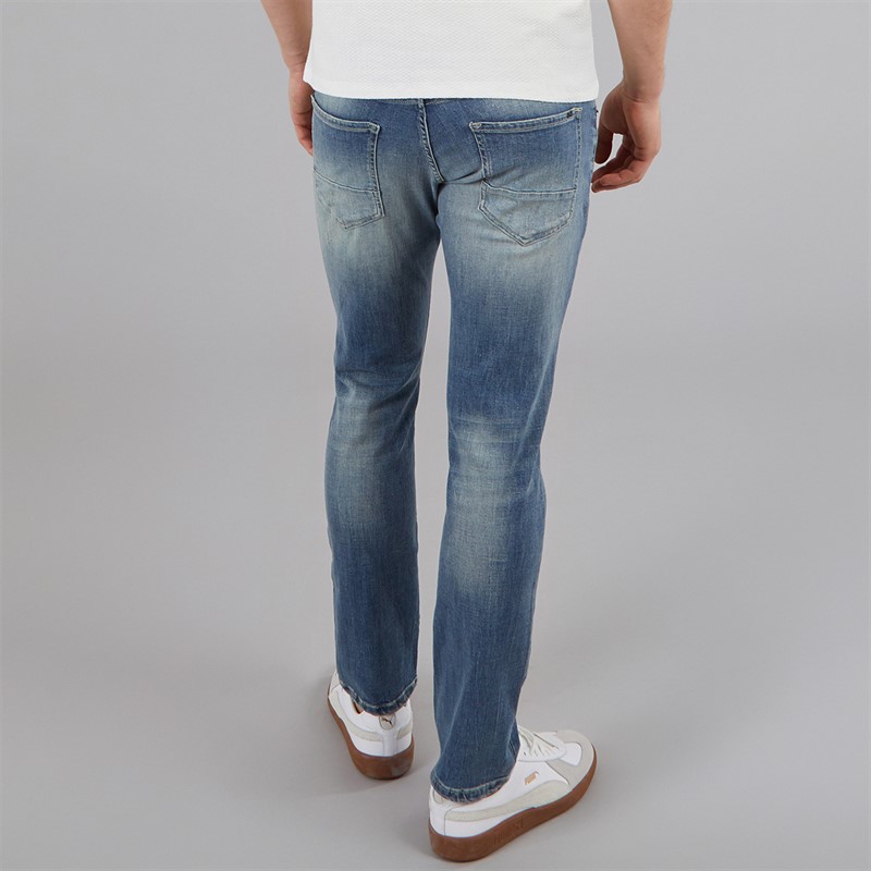 883 Police Mens Todd 1034 Slim Fit Jeans 1034 Blue