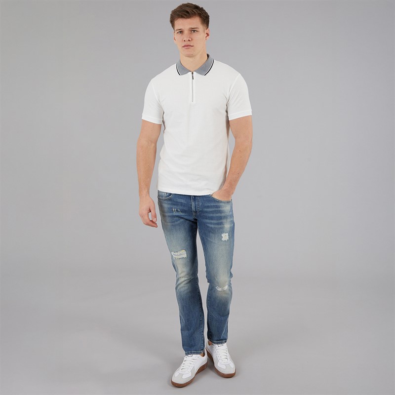 883 Police Mens Todd 1034 Slim Fit Jeans 1034 Blue